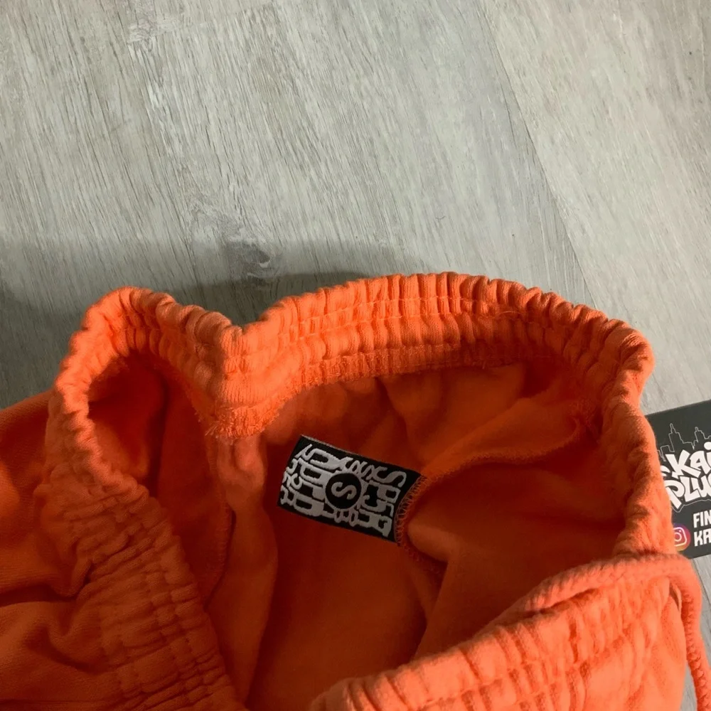 Orange Sp5der Sweatpants - Picture 5 of 6